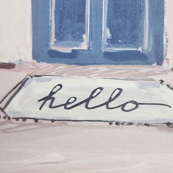 Ksenia Phillips lemon welcom cartoon home art print decor light bright colors - Picture 2 of 4